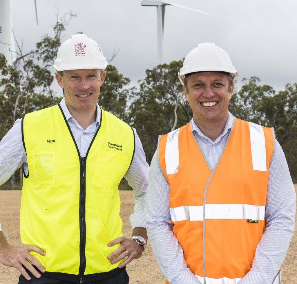 Photography of the Qld Premier and Ministerial visit to the Kaban Green Power Hub - 4 Oct 2022.